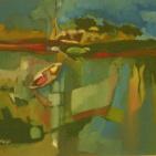 توفيق عبد العال فنان تشكيلي فلسطيني