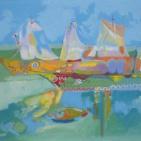 توفيق عبد العال فنان تشكيلي فلسطيني