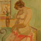 توفيق عبد العال فنان تشكيلي فلسطيني