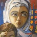 توفيق عبد العال فنان تشكيلي فلسطيني