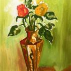 توفيق عبد العال فنان تشكيلي فلسطيني