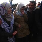 تشييع جثمان الشهيد إبراهيم علان في قرية بيت عور التحتا