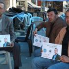 توحيد التضامن مع الأسير القيق في خيمة مشتركة بغزة