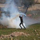 مواجهات قرب سجن عوفر غرب رام الله