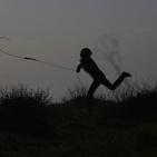 مواجهات قرب سجن عوفر غرب رام الله