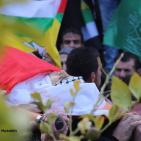 تشييع الشهيد هيثم البو في حلحول شمال الخليل