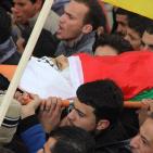 تشييع الشهيد هيثم البو في حلحول شمال الخليل