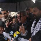 صور: وقفة تضامنية مع الاسير محمد القيق امام مقر الصليب الاحمر برام الله