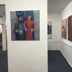 معرض ايماءات للفنان جواد ابراهيم  في بيت مريم في رام الله