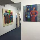 معرض ايماءات للفنان جواد ابراهيم  في بيت مريم في رام الله