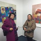 معرض ايماءات للفنان جواد ابراهيم  في بيت مريم في رام الله