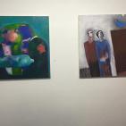 معرض ايماءات للفنان جواد ابراهيم  في بيت مريم في رام الله