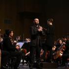 جولة عروض  للأوركسترا الوطنية الفلسطينية وأوركسترا المعهد الوطني للموسيقى في جامعة بيرزيت