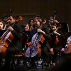 جولة عروض  للأوركسترا الوطنية الفلسطينية وأوركسترا المعهد الوطني للموسيقى في جامعة بيرزيت