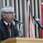 لقاء رجل الأعمال الفلسطيني منيب المصري في جامعة النجاح اليوم