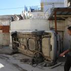 الدمار الذي خلفه الاحتلال عقب اقتحام مخيم قلنديا