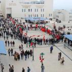 جبهة العمل الطلابي في النجاح تنظم وقفة حداد على روح الشهيد عمر نايف