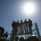 اعتصام المعلمين أمام مجلس الوزراء في رام الله