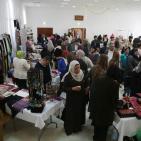 مؤسسة شباب البيرة تنظم المعرض النسوي الثاني برعاية البنك الوطني