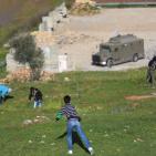 مواجهات امام سجن عوفر اليوم الجمعة