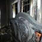 بالصور.. إحراق منزل الشاهد الوحيد على جريمة حرق عائلة دوابشة