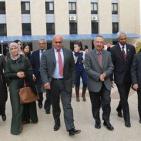 حفل تكريم المعلمة الفلسطينية حنان الحروب في جامعة النجاح