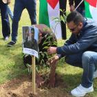 في يوم الأرض.. زراعة أشجار بأسماء الشهداء الصحفيين وفاءً لهم