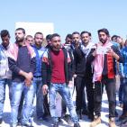 بالصور: وقفة للكتل الطلابية في جامعة النجاح بمناسبة يوم الأرض