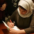 الروائية الكويتية بثينة العيسى في ضيافة متحف محمود درويش