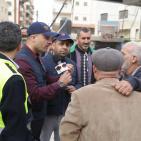 برنامج مع الناس يبث حلقة من كفر عقب  لمتابعة اعادة تأهيل الشارع