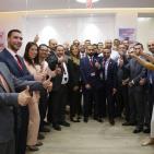 افتتاح فرع جديد للوطنية موبايل بالقرب من دوار الساعة في رام الله