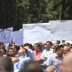 مسيرة برام الله للمطالبة بتعديل قانون الضمان الاجتماعي