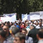 مسيرة برام الله للمطالبة بتعديل قانون الضمان الاجتماعي