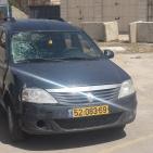 بالصور: مستوطن يدهس شابا بالخليل