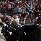 حفل تخريج مجلس الطلبة بجامعة النجاح لكلية العلوم والبصريات والمجمع الطبي