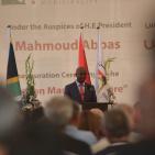 مراسم احتفالية بمشاركة الرئيس الفلسطيني محمود عباس بمناسبة إزاحة الستار عن تمثال المناضل الراحل نلسون منديلا