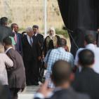 مراسم احتفالية بمشاركة الرئيس الفلسطيني محمود عباس بمناسبة إزاحة الستار عن تمثال المناضل الراحل نلسون منديلا