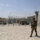 معبر قلنديا عقب استشهاد شاب وفتاة اثر اطلاق قوات الإحتلال الرصاص عليهم