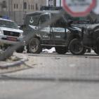 معبر قلنديا عقب استشهاد شاب وفتاة اثر اطلاق قوات الإحتلال الرصاص عليهم