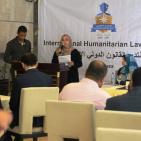 الصليب والتعليم بغزة تختتمان المنتدى الطلابي للقانون الدولي الانساني