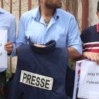 صحفيو غزة يتضامنون مع زملائهم الأسرى في يومهم العالمي