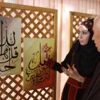 ليندا النتشة تفتتح معرضها 