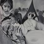 الخليل: أطول سلسلة فن تشكيلي في ذكرى النكبة 68