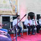 أهالي نابلس يحتفلون في ليلة الشعلة 