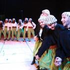 بالصور: عرض فرقة نقش للفنون الشعبية في النجاح بنابلس