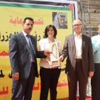 الصور: الحمد الله يضع حجر الأساس لمدرسة الشهداء في قرية بيت وزن- نابلس