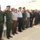 الصور: الحمد الله يضع حجر الأساس لمدرسة الشهداء في قرية بيت وزن- نابلس