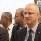 الصور: الحمد الله يضع حجر الأساس لمدرسة الشهداء في قرية بيت وزن- نابلس