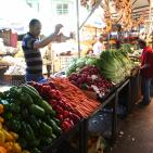 اجواء مدينة رام الله في  اليوم الحادي عشر من رمضان