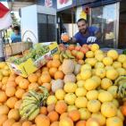اجواء مدينة رام الله في  اليوم الحادي عشر من رمضان